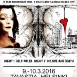 9-10.3.2016 The Used @ Tavastia, Helsinki (Musicalypse Archive)