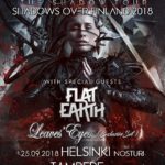 25.9.2018 Flat Earth & Kamelot @ Nosturi, Helsinki (Musicalypse Archive)