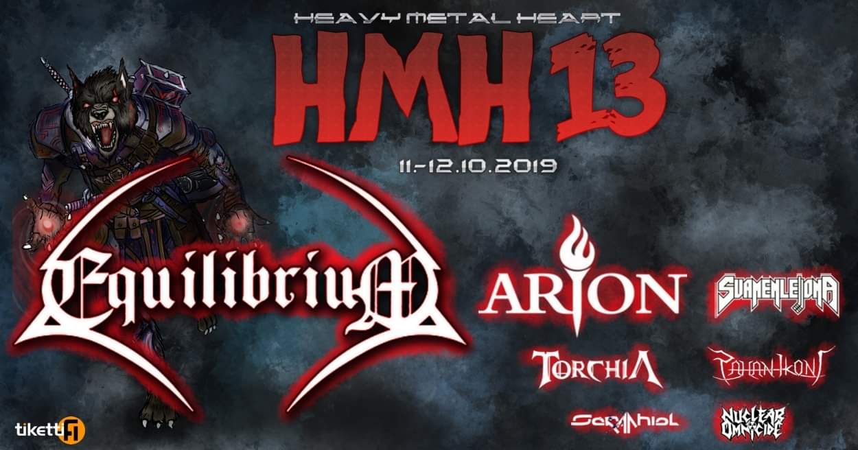 11.10.2019 Heavy Metal Heart – Day 1 – w/ Nuclear Omnicide, Seraphiel & Arion