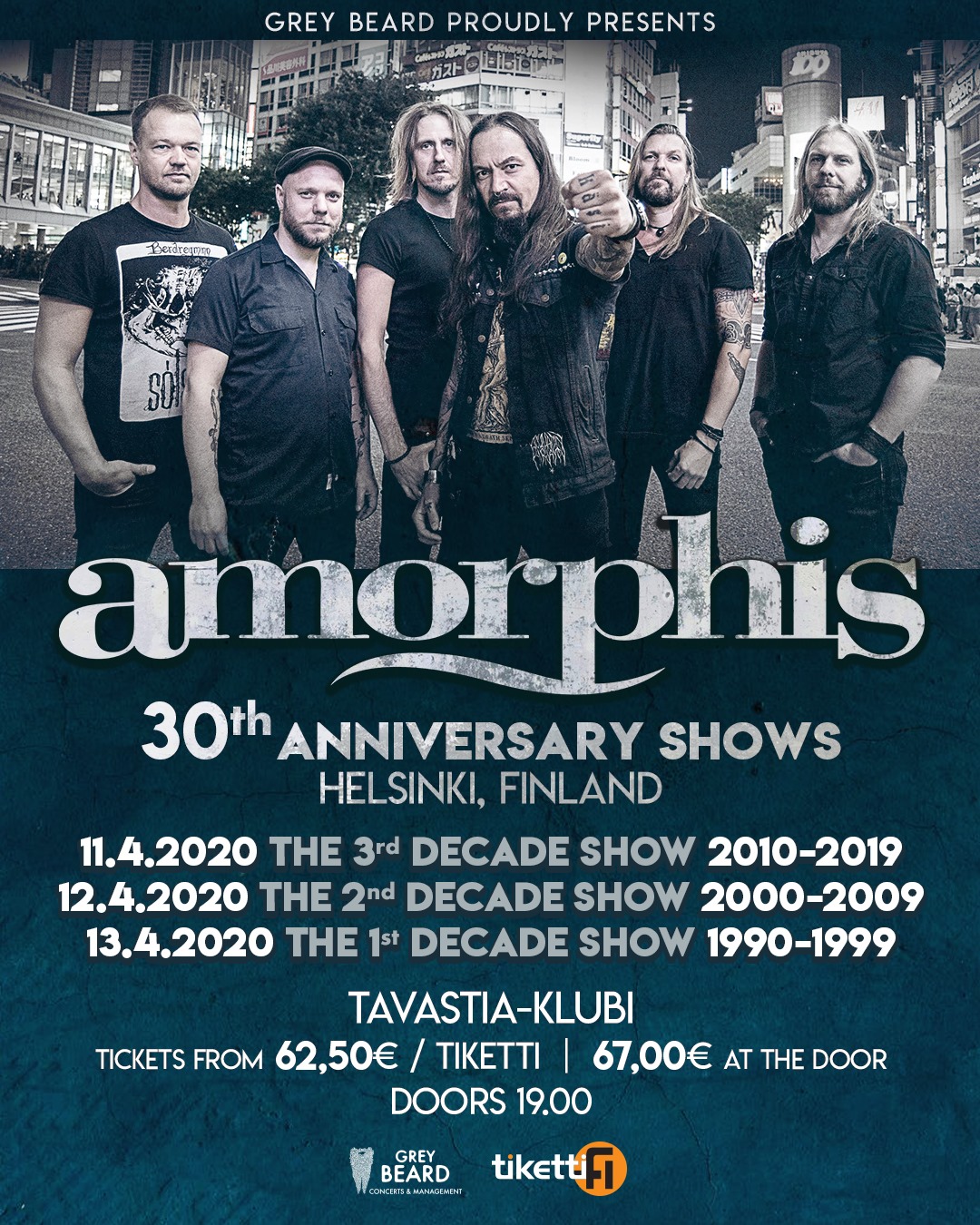 Amorphis celebrates 30-year career with three special shows