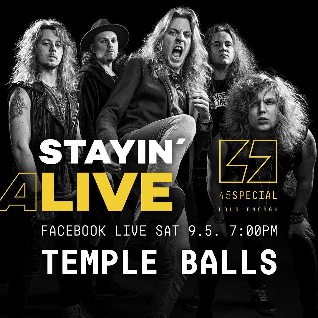 09.05.2020 Temple Balls: Stayin’ Alive @ 45 Special, Oulu