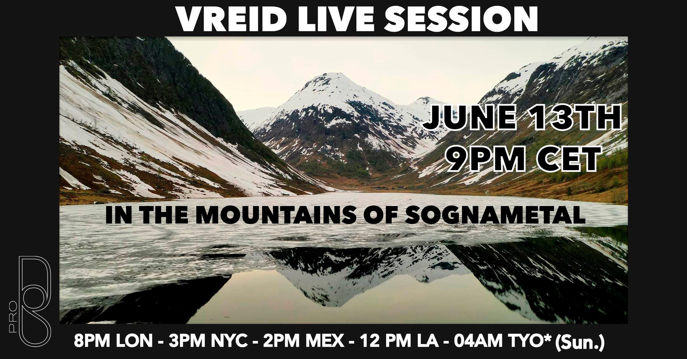 13.06.2020 Vreid: In the Mountains of Sognametal live session @ Nysete, Sogndal