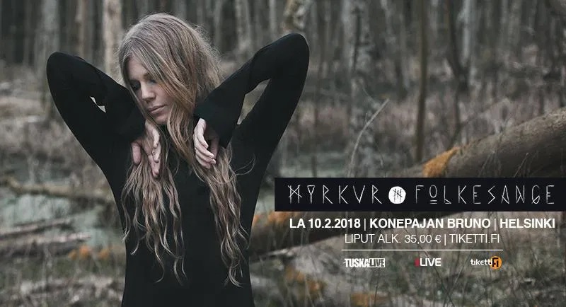 10.2.2018 Päivi Hirvonen & Myrkur @ Konepajan Bruno, Helsinki (Musicalypse Archive)