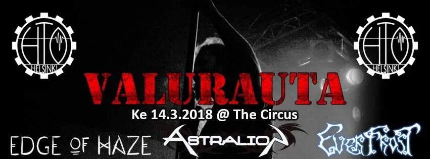 14.3.2018 Valurauta @ The Circus, Helsinki (Musicalypse Archive)