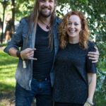 PHOTOSHOOT: Esa Holopainen of Amorphis & Anneke van Giersbergen @ Huvilateltta (Musicalypse Archive)