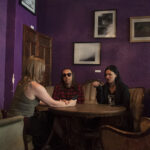 PHOTOSHOOT: Cristina Scabbia & Andrea Ferro of Lacuna Coil @ Cafe Europa, Tampere (Musicalypse Archive)