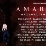 8.4.2017 Ember Falls, Blind Channel, & Amaranthe @ The Circus, Helsinki (Musicalypse Archive)