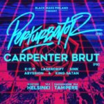 14.4.2017 Sink, King Satan, Laserdrift, Abyssion, K-X-P, Carpenter Brut, & Perturbator @ Nosturi, Helsinki (Musicalypse Archive)