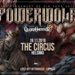 19.11.2019 Gloryhammer & Powerwolf @ The Circus, Helsinki (Musicalypse Archive)
