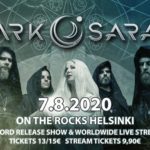 07.08.2020 Crimson Sun & Dark Sarah: Grim Release Show (live & streamed) @ On the Rocks, Helsinki (Musicalypse Archive)
