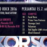 15-17.7.2016 Korso Rock Festival @ Korso, Vantaa (Musicalypse Archive)
