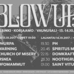 13-14.10.2017 Blow Up vol. 3 @ Korjaamo, Helsinki (Musicalypse Archive)