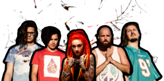 Alternative metal band Awake Again join forces with Lena Scissorhands of Infected Rain on “Busy Doing Nothing”