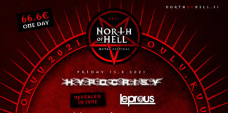 North Of Hell -festivaalin ohjelmisto täsmentyy, mm. Napalm Death, Vader, Hyprocrisy saavat seurakseen pian kaksi kovaa ulkomaalaisvahvistusta