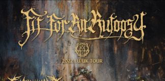 Fit For An Autopsy announce European tour for May 2022! New album “Oh What The Future Holds” out January 14th, 2022!