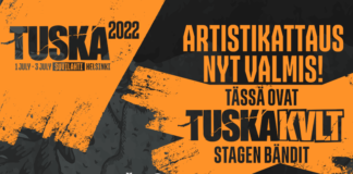 TUSKA 2022: LINE-UP READY, TUSKA KVLT STAGE ARTISTS ARE OUT