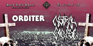 17.3.2022 Gomorran, Astral Corpse, & Orbiter @ Hard Rock House, Helsinki