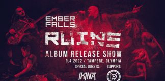 9.4.2022 Ikinä & Ember Falls @ Olympia-kortteli, Tampere