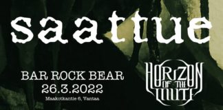 26.3.2022 Horizon of the Mute & Saattue @ Bar Rock Bear, Vantaa