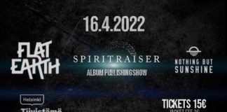 16.4.2022 Nothing but Sunshine, Spiritraiser, & Flat Earth @ Tiivistämö, Helsinki
