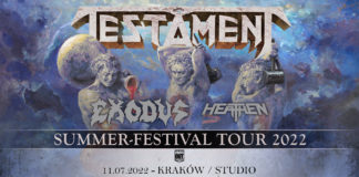 Thrash metal giants Testament are coming back to Europe!