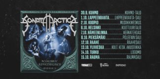 6.10.2022 Sonata Arctica @ Kulttuuritalo, Helsinki