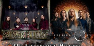 14.1.2023 Pressure Points & Silver Bullet @ Lepakkomies, Helsinki