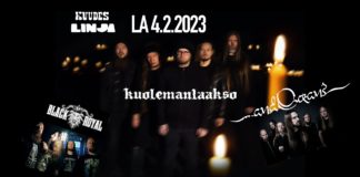 4.2.2023 Black Royal, …And Oceans, & Kuolemanlaakso @ Kuudes Linja, Helsinki