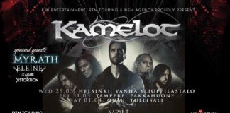 29.3.2023 League of Distortion, Eleine, Myrath, & Kamelot @ Vanha Ylioppilastalo, Helsinki