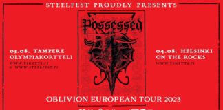 POSSESSED — Finnish shows are approaching