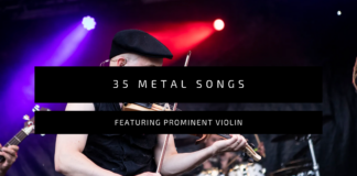 Metal Songs with Violin – Part 2
