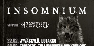 8.3.2024 Hexvessel & Insomnium @ Vanha Ylioppilastalo, Helsinki