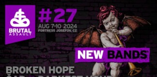 Thirteen, that’s how many new bands we’re adding to the lineup at Brutal Assault 2024