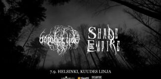 7.9.2024 October Tide & Shade Empire @ Kuudes Linja, Helsinki