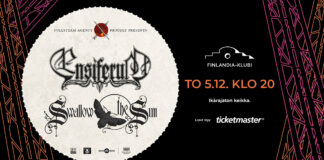 5.12.2024 Swallow the Sun & Ensiferum @ Finlandia-Klubi, Lahti