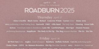 Roadburn 2025: line-up per day