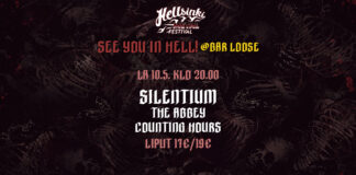 10.5.2025 Counting Hours, The Abbey, & Silentium @ Bar Loose, Helsinki