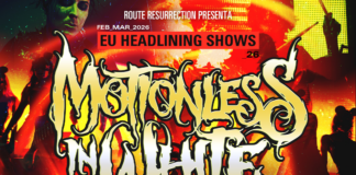 MOTIONLESS IN WHITE return to Spain in March 2026 to settle unfinished business in Madrid
