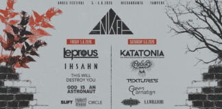 Leprous viimeistelee Ankea Festivalin kattauksen – myös Textures ja Sylvaine mukaan