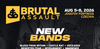 Brutal Assault 2026: Another batch of bands