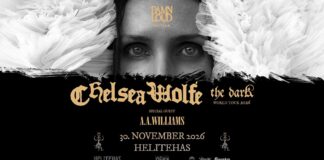 Chelsea Wolfe & A.A. Williams next month together in Tallinn for “The Dark” tour